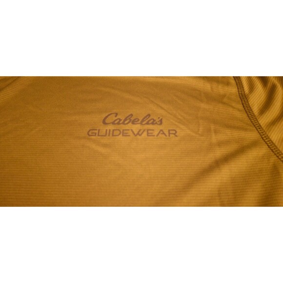 Cabela’s Guidewear Long Sleeve Fishing/Outdoor Shirt UPF 50 Size Large Green - Picture 8 of 14